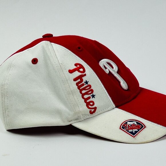 Twin Enterprises MLB Philadelphia Phillies Red White  P Logo Adjustable Hat - Picture 6 of 6